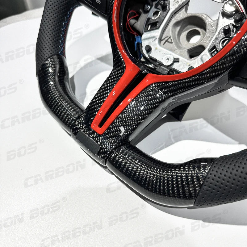 Full Leather Steering Wheel for BMW F80 F12 F15 F20 F22 F30 F31 F32 F33 F36 M3