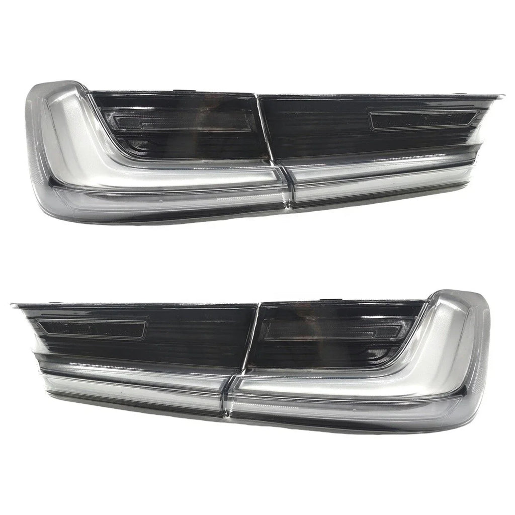 US Stock 3 Series G20 M3 G80 Modified OEM Style LED Tail Light Smoked Clear Taillights Turn Signal Plug and Play 2019-2024