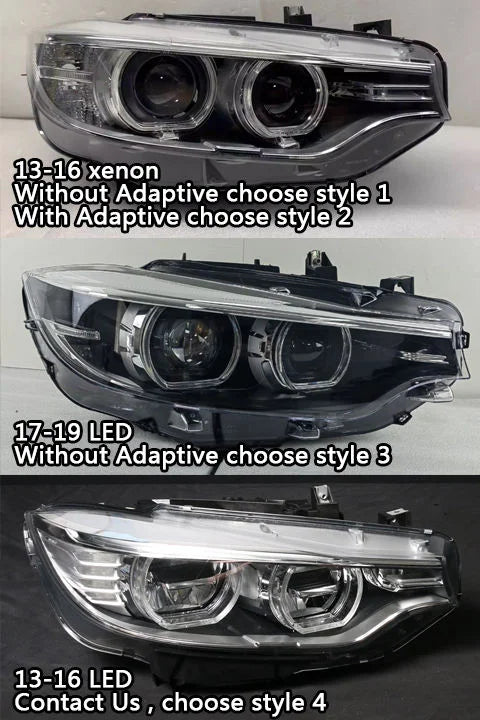 IKON X Style F32 F82 F36 GTS Headlights for BMW 4 Series M3 M4