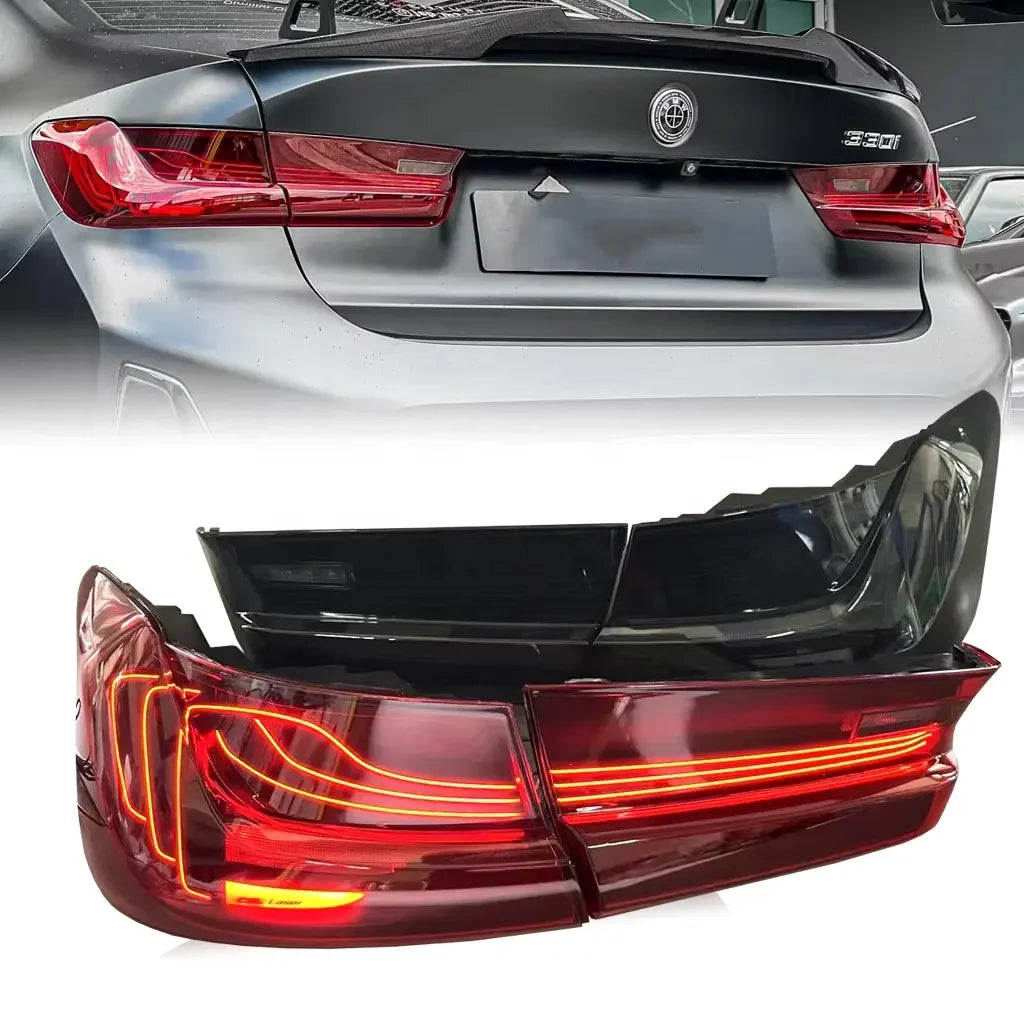 2019-2026 Modified CSL LED Tail Light for BMW M3 G80 & 3 Series G20 Taillights Taillamps Plug and Play