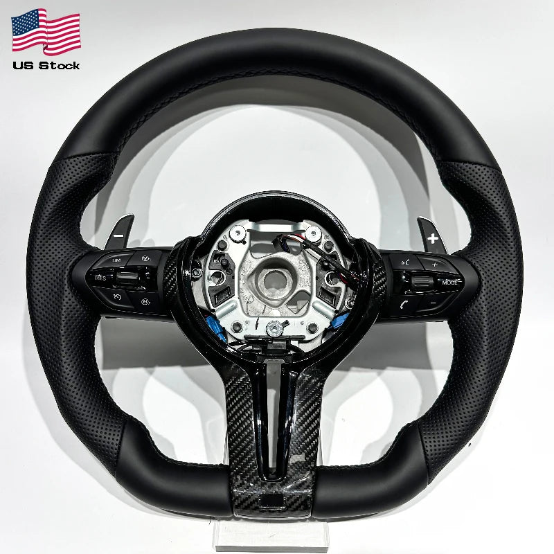 Carbon Fiber & Leather Steering Wheel for BMW M3