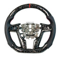 Forged Carbon Steering Wheel for Pontiac G8 / Holden Commodore VE-VF / Chevrolet SS – Red Accents