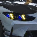 US Stock Snake Eyes Laser Style Headlights for BMW G22 4 Series and G80/G82 M3 M4