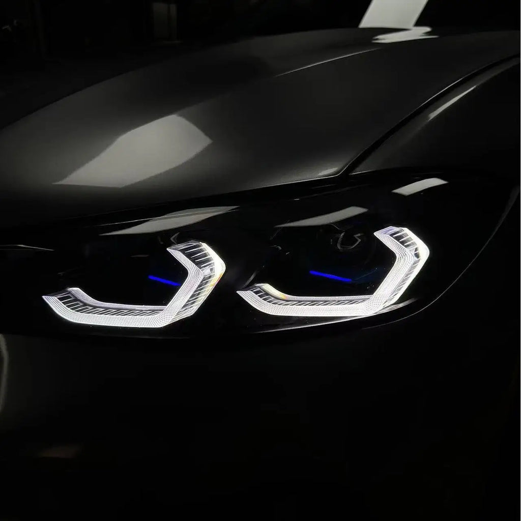 3 Series G20 LCI Upgrade G80 M3 Style LED Headlight White-Yellow DRL Headlights for BMW 2023-2025 330 M340i
