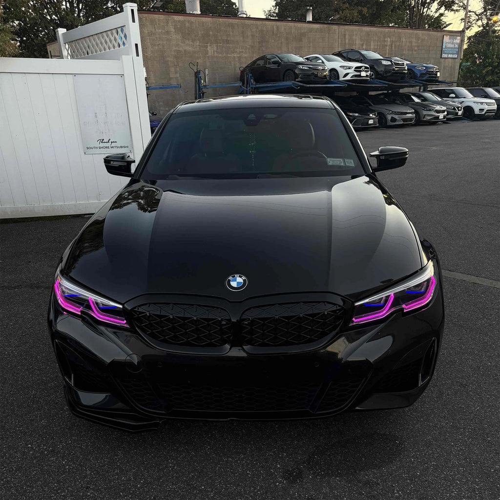 19-22 Year 3 Series G20 G21 G28 Plug and Play Laser Headlight LED RGB Upgrade for BMW G20 Headlights 330 M340i