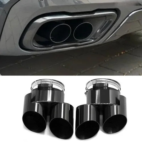 US Stock Quad Exhaust Tips for BMW X5 G05 X6 G06 X7 G07
