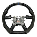 Carbon Fiber Steering Wheel for Pontiac G8 / Holden Commodore VE-VF / Chevrolet SS – Blue Accents