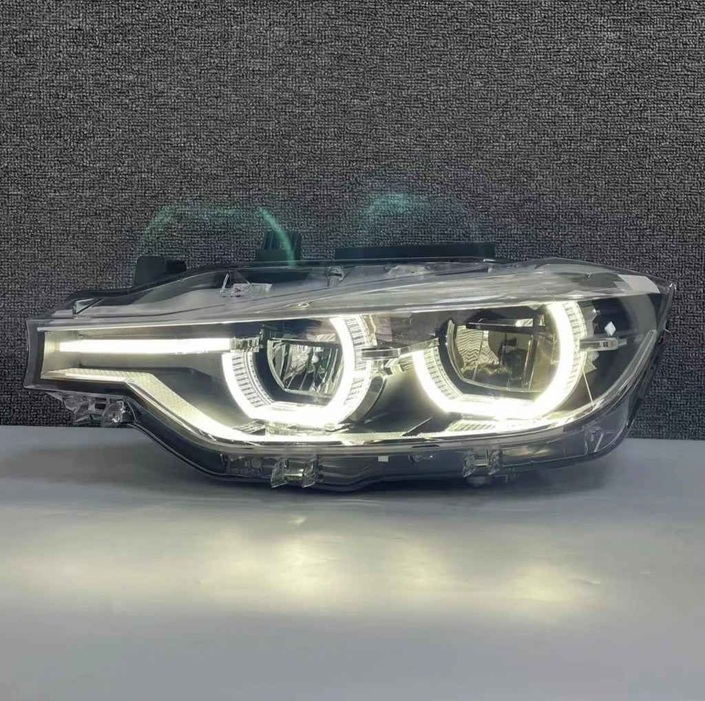 Upgrade F30 LCI LED White Headlights Retrofit Plug and Play for BMW 3 Series F30 F31 F35 2013-2018 Halogen/Xenon Modification