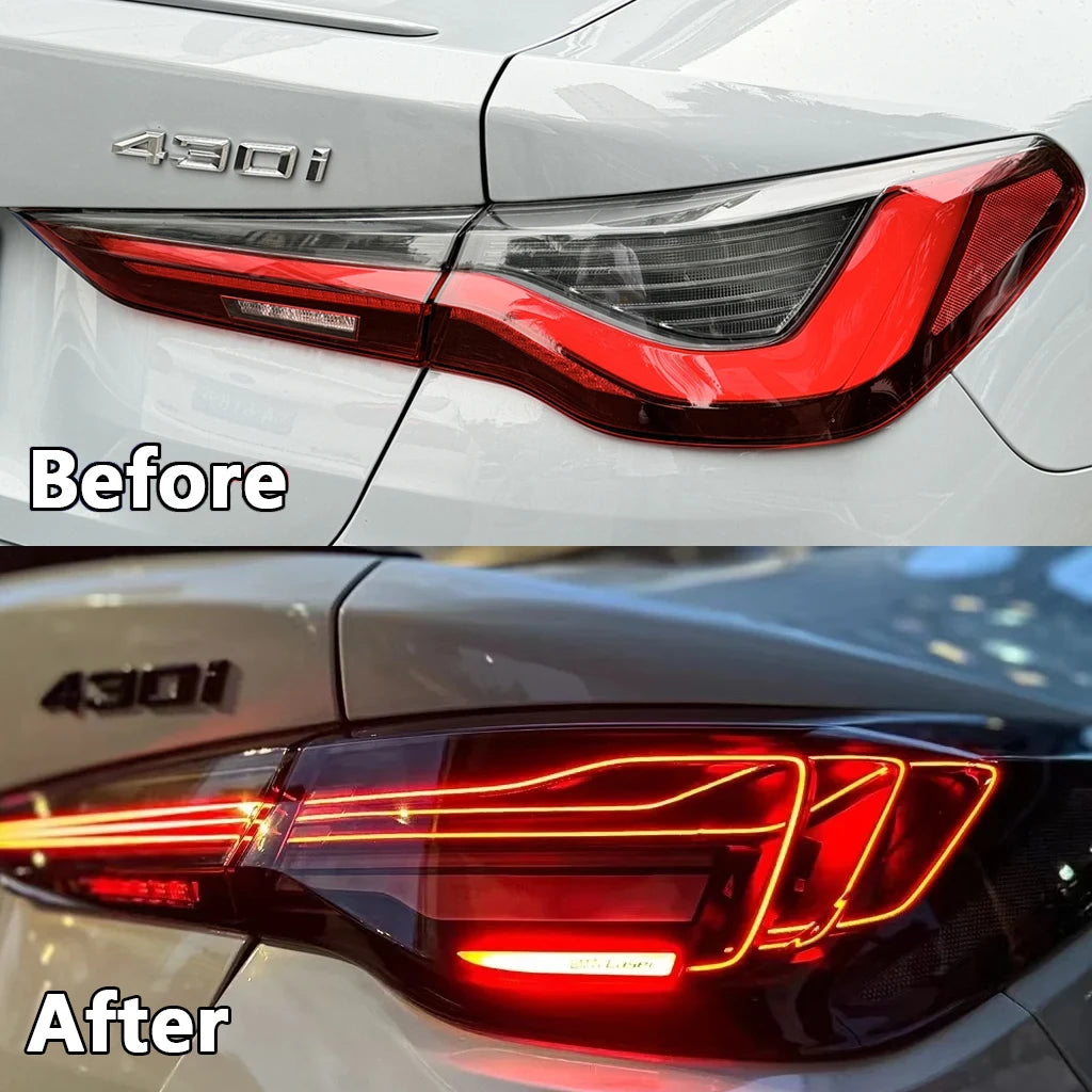 2020+ Upgrade CSL Laser Taillights Assembly for BMW 4 Series G22 M4 G82 Taillights M440iX 420i 430i