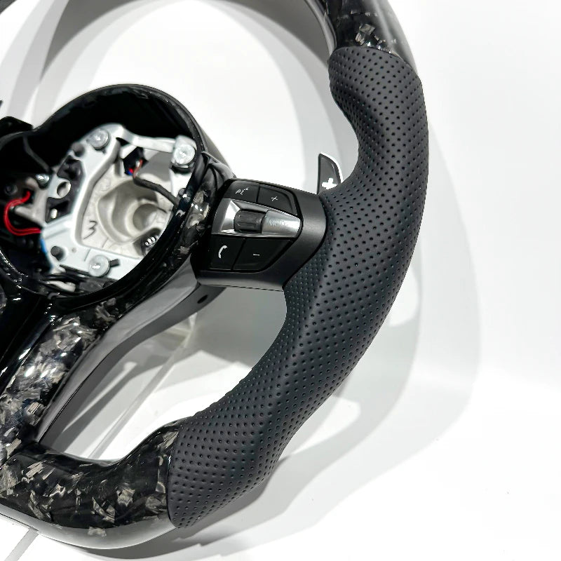 Forged Carbon Steering Wheel for BMW F80 F82 F10 F06 F12 F13 F15 F16 F20 F22