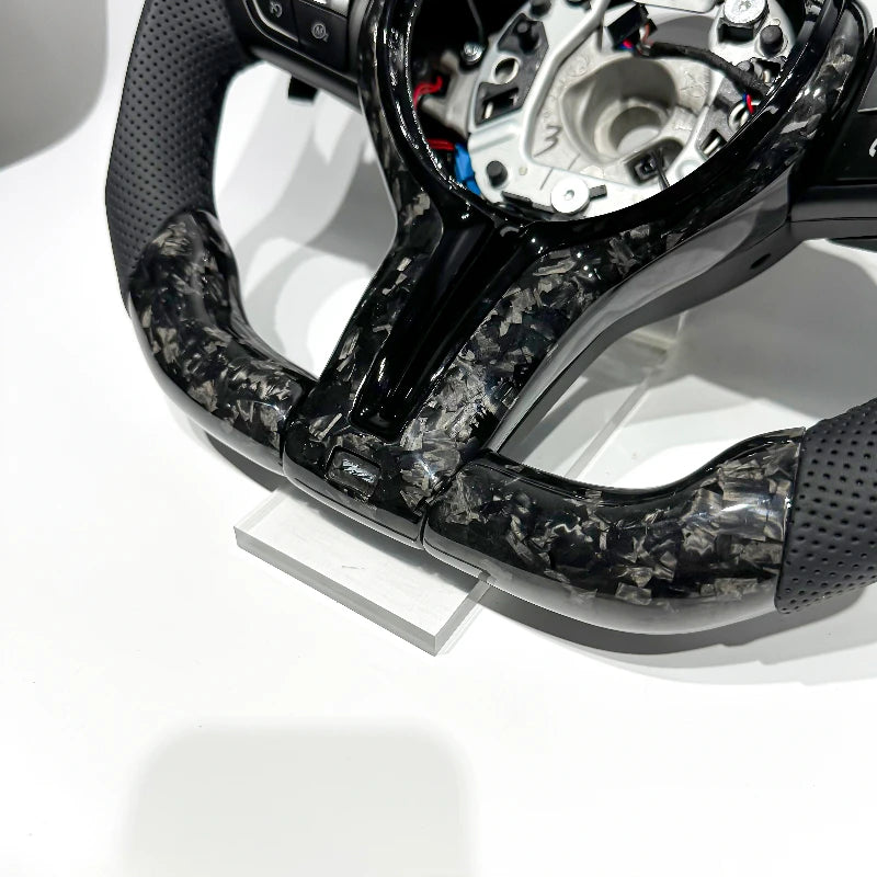 Forged Carbon Steering Wheel for BMW F80 F82 F10 F06 F12 F13 F15 F16 F20 F22