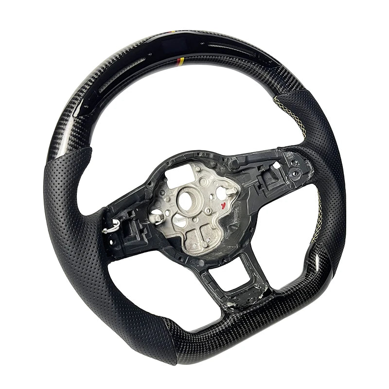 Carbon Fiber Steering Wheel for VW Golf MK7 GTI / R – LED Display