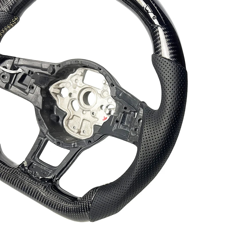 Carbon Fiber Steering Wheel for VW Golf MK7 GTI / R – LED Display