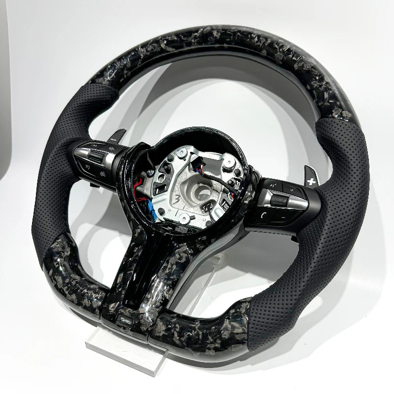 Forged Carbon Steering Wheel for BMW F80 F82 F10 F06 F12 F13 F15 F16 F20 F22