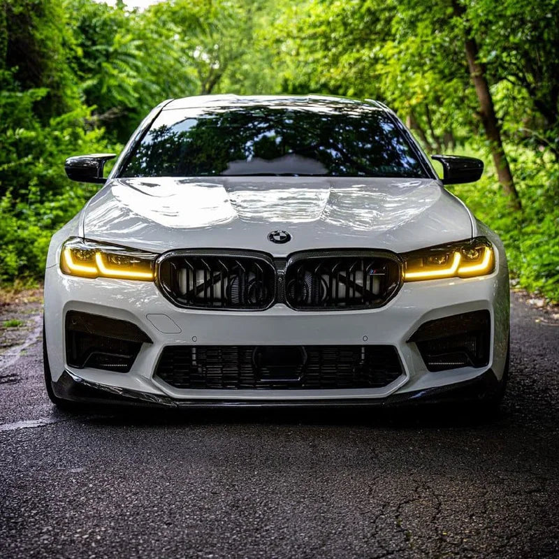 2018-2024 G30 CSL Yellow / RGB DRL Module Upgrade DAYTIME RUNNING LIGHT for BMW G30 Original Headlights