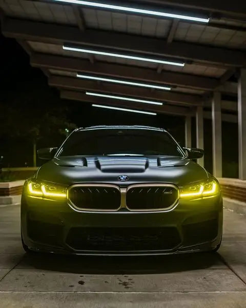 2018-2024 G30 CSL Yellow / RGB DRL Module Upgrade DAYTIME RUNNING LIGHT for BMW G30 Original Headlights