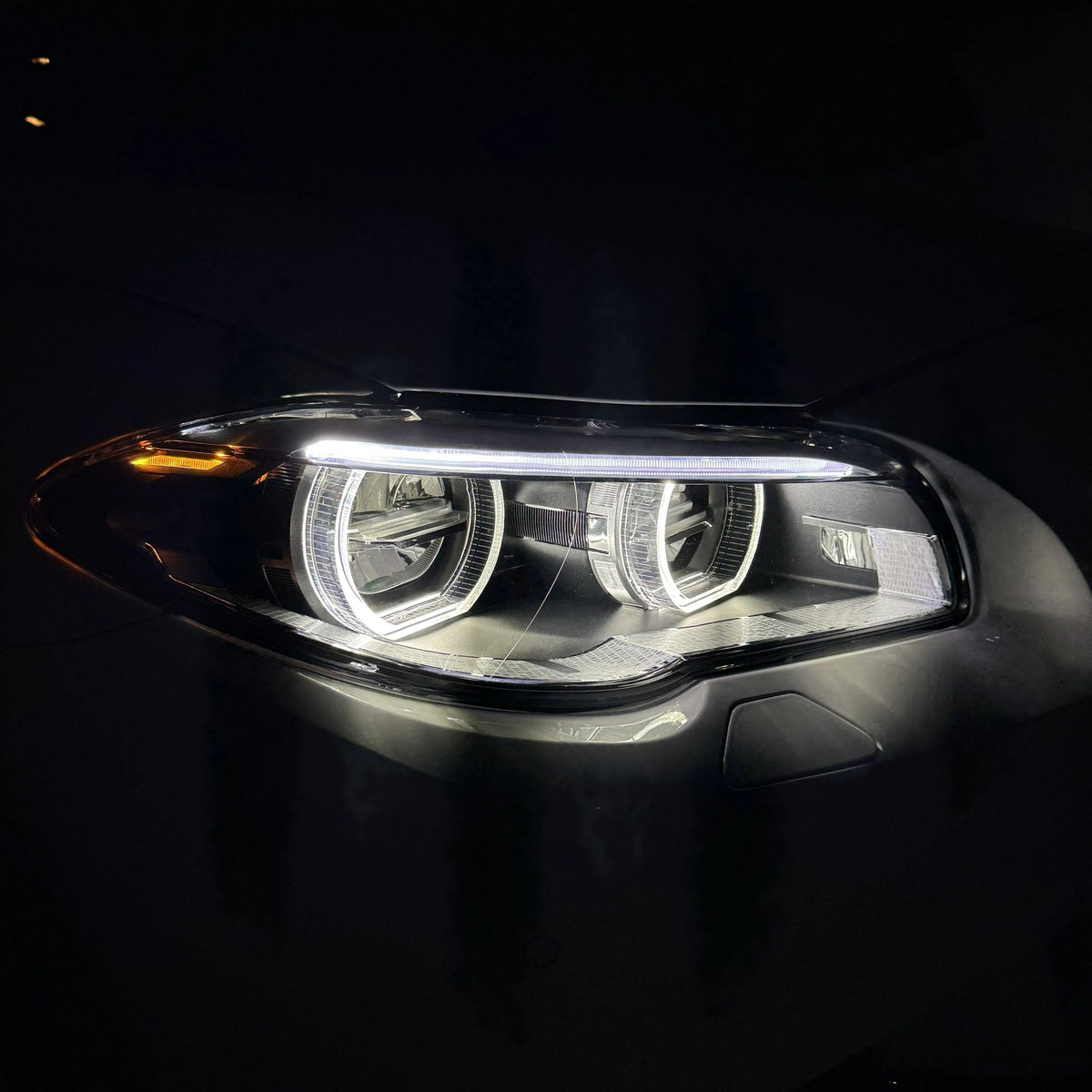 5 Series F10 F18 & M5 LCI Style Full LED Angle Eye Headlights Assembly for BMW 520i 535i 525i 2011-2017 Headlight
